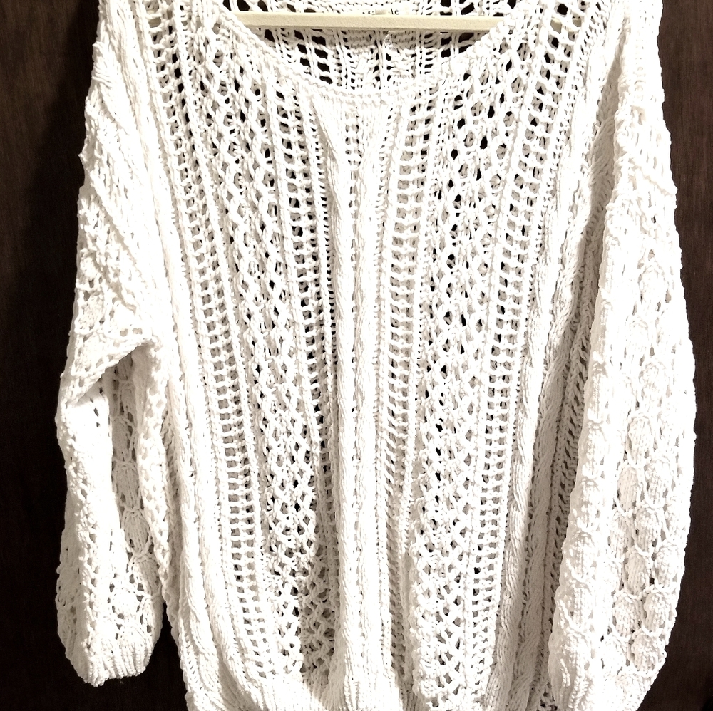 SOLD - Off White Sweater